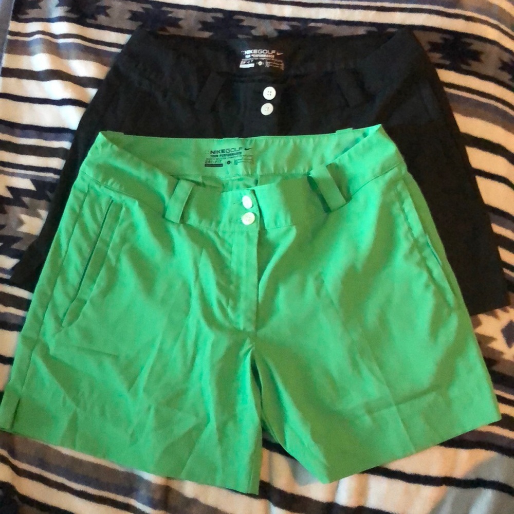 2 pairs of Nike golf shorts